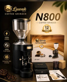 آسیاب قهوه لواک مدل N800 لواک ان۸۰۰